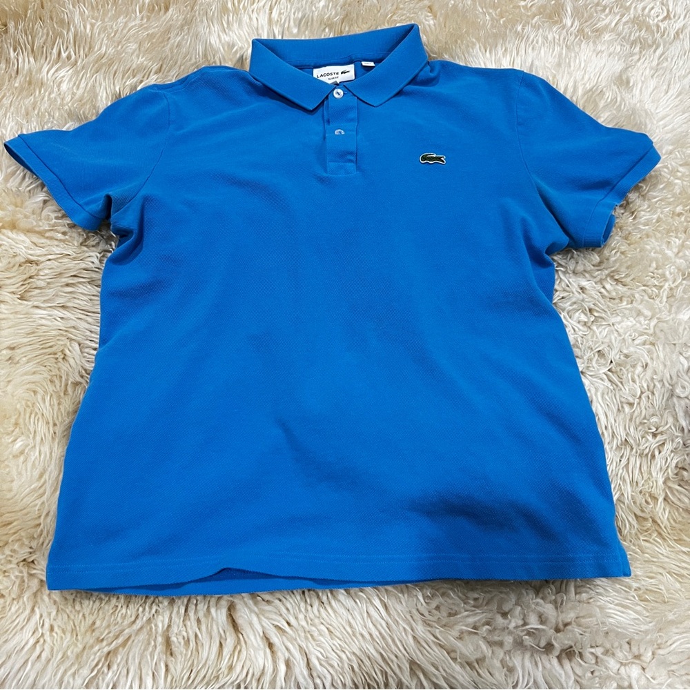 Lacoste Men’s Blue Polo Top